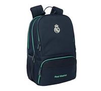 REAL MADRID 2ª EQUIPACIÓN 25/26 - Mochila para Pádel, Mochila de Deporte, Ideal para Diferentes Edades, Cómoda y Versátil, Calidad y Resistencia, 30x17x42 cm