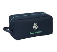 Safta Zapatillero mediano Real Madrid 2ª Equipación 25/26 – Multiusos 34x18x15 cm