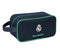 Real Madrid 2ª EQUIPACIÓN 25/26 - Zapatillero Mediano, Multiusos, Portatodo, Deporte, Extraescolares, Fútbol, Cómodo y Versátil, 29x14x15 cm