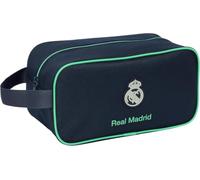 Real Madrid 2ª EQUIPACIÓN 25/26 - Zapatillero Mediano, Multiusos, Portatodo, Deporte, Extraescolares, Fútbol, Cómodo y Versátil, 29x14x15 cm