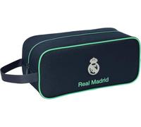 Real Madrid 2ª EQUIPACIÓN 25/26 - Zapatillero Mediano, Multiusos, Portatodo, Deporte, Extraescolares, Fútbol, Cómodo y Versátil, 34x14x15 cm