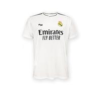 Real Madrid - Camiseta Primera Equipación Temporada 24/25, Blanca, Adulto XXL, Replica con Licencia Oficial