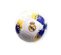 Real Madrid Balón diseño pixelado Talla 5 tamaño Similar al reglamentario Producto Oficial