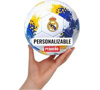 Real Madrid Balón Personalizable con Nombre o Logo Tamaño Pequeño Size 1