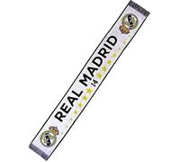 Real Madrid Bufanda Telar 14 Champions 140 x 20 centímetros