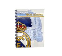 REAL MADRID CF - Carpeta de Espiral con 30 Fundas, Multicolor, Producto Oficial (CyP Brands)