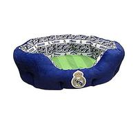 REAL MADRID CF - Cama para Mascotas, Tipo Cesto, Talla L, Poliéster, Color Azul y Blanco, Producto Oficial (CyP Brands)