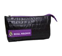 Estuche triple negro del Real Madrid CF
