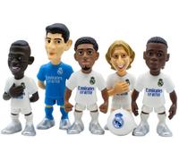 Real Madrid CF - Varios Pack de Muñecos Minix (7 cm), Unisex, Real Madrid (5 Unidades)