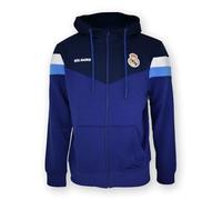 Real Madrid Chaqueta con Capucha Felpa Abierta Nº13 con Licencia - Adulto Talla M