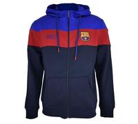 Chaqueta FC Barcelona Hoodie Abierta Barça Match Navy con Licencia - Adulto Talla XL