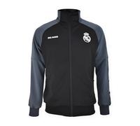 Real Madrid Chaqueta PLUS Nº12 Black con Licencia - Adulto talla XL
