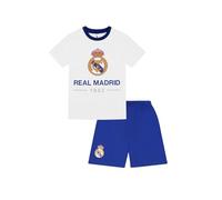 Real Madrid Chicos CF Pijamas Corto de Algodón Fútbol PJs para Niños (11-12 Años)