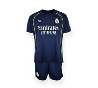 Real Madrid Conjunto Infantil 2a equipación 25-26 - Réplica Oficial Vinicius