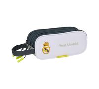 Real madrid equipaciÓn 25/26 - estuche triple cremallera, estuche inf