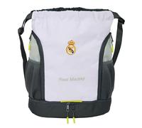 Safta Mochila saco REAL MADRID Equipación 25/26 – Cómoda y versátil 34x15x43 cm