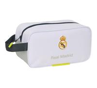 Real Madrid EQUIPACIÓN 25/26 - Zapatillero Mediano, Multiusos, Portatodo, Deporte, Extraescolares, Fútbol, Cómodo y Versátil, 29x14x15 cm