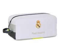 Real Madrid EQUIPACIÓN 25/26 - Zapatillero Mediano, Multiusos, Portatodo, Deporte, Extraescolares, Fútbol, Cómodo y Versátil, 34x18x15 cm
