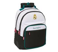 REAL MADRID EQUIPACIÓN 26/27 - Mochila Escolar Infantil, Ideal para Niños de Diferentes Edades, Cómoda y Versátil, Calidad y Resistencia, 32x15x42 cm