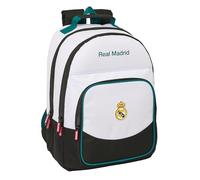 REAL MADRID EQUIPACIÓN 26/27 - Mochila Safta Escolar, Mochila, Ideal para Niños de Diferentes Edades, Cómoda y Versátil, Calidad y Resistencia, 32x16x42 cm