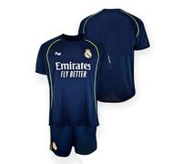 Real Madrid Equipación de visitante 25/26 para niños - Talla 164/14 años - Temporada 2025/2026 - Equipación de visitante Kids - Producto Oficial para Fans