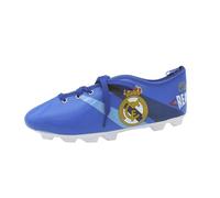 Real Madrid- Estuche, Portatodos, Estuche Bota, Material Escolar, Escritura, Color Azul, Producto Oficial (CyP Brands)