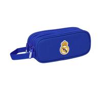 Real madrid - estuche triple cremallera, estuche infantil, niño, idea