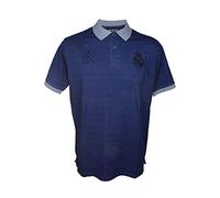 Real Madrid FC Polo Oficial Azul Marino/Gris (L)