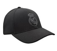 Real Madrid Gorra Talla adullto Ajustable GO47 Negra Escudo Oscuro
