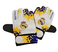 Real Madrid Guantes fútbol de Portero niños Producto Oficial Tallas 5(XS) y 7(S) - XS