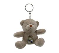 Real Madrid Osito Llavero Tiempo Libre y Sportwear, Adultos Unisex, Multicolor (Multicolor), Talla Única