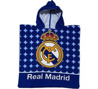 Real Madrid Poncho Playa Toalla Tiempo Libre y Sportwear Unisex Infantil, Juventud (Multicolor), Talla Única