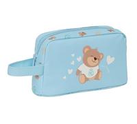 REAL MADRID PREESCOLAR AZUL - Porta Desayunos Térmico, Termo, Portatodo, Calidad y Máxima Resistencia, Porta Comida, Recreo, 21.5x6.5x12 cm