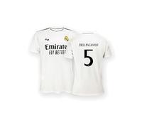 Real Madrid Primera Equipación Temporada 24/25 Camiseta Unisex Adulto (Pack de 1)