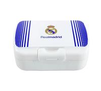 Real Madrid, Sandwichera, Lonchera, Tartera, Porta Alimentos, Merienda. Producto Oficial. Libre de BPA. - CyP Brands