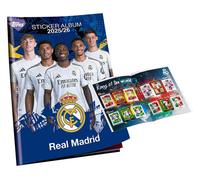 Real madrid sticker album 2025/26 ? edición oficial topps - set com