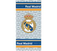 Real Madrid Toalla Playa 100% Microfibra 70x140cm Modelo RM171106-R (RM18191)