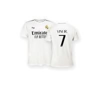 Real Madrid Vini JR. 7 Vinicius Adulto Camiseta Primera Equipación de la Temporada 24/25 réplica Producto Oficial