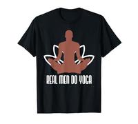 Real Men Do Yoga Camiseta gráfica económica