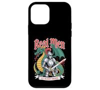 Real Men Get Bloody Swords Caballero Dragón Hombre Carcasa para iPhone 12 Mini