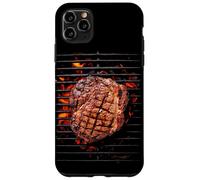 Real Men Grill - Dad & Son Boys Matching BBQ Steak Graphic Carcasa para iPhone 11 Pro MAX