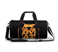 Real Men Love Cats - Bolsa de deporte para gimnasio, viajes, ligera, para fin de semana, para hombres y mujeres, Estilo:, 17.7in/9in/9in, MHXYZHW