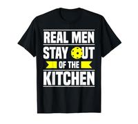 Real Men Stay out of The Kitchen Camiseta gráfica económica