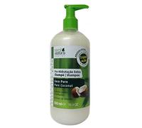 Real Natura - Champú Sin Sal Pro-Nutrição Extra Coco - Hidratación Intensa - Nutrición Avanzada - Brillo Natural - Protección y Fortalecimiento - Aroma Refrescante - 500ml