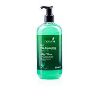 Real Natura Gel Pós Depilatório aloé vera + calendula 500ml