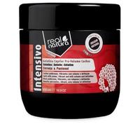 Real Natura - Gelatina Capilar Pro-Volume Cachos - Definición de Rizos - Volumen - Control del Frizz - Hidratación y Suavidad - 500 ml