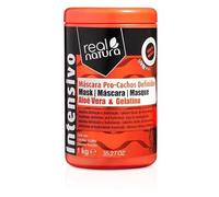 Real Natura - Máscara Sin Sal Pro-Cachos Definidos - Hidratación Profunda para Rizos - Ingredientes Naturales - Reparación y Suavidad - Fragancia Duradera - 1 kg