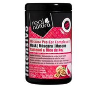 Real Natura - Máscara Sin Sal Pro-Color Vitamina B - Protección del Color - Nutrición Intensa - Fragancia Duradera - Ideal para Cabello Teñido - 1 kg