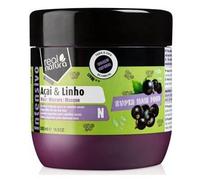 Real Natura - Máscara Super Hair Food Açaí y Linaza - Hidratación y Nutrición Intensiva - Protección Antioxidante - Control del Frizz - 500ml