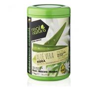 Real Natura - Mascarilla Sin Sal "Aloe Vera Hydra" - Hidratación Intensa - Nutrición Natural - Para Todo Tipo de Cabello - Suaviza y Fortalece - Sin Ingredientes Agresivos - 1000 ml